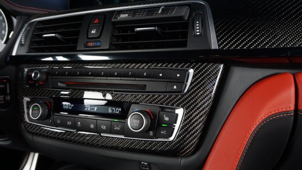 Hochglanz Carbon Radio Klimablende passend für BMW 3er/4er