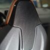 Hochglanz Carbon Kopfstützen passend für BMW Sportsitze G-Serie